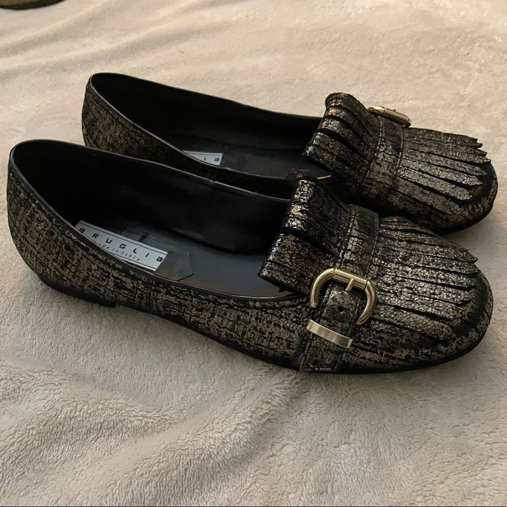 Bruglia Buckle Flats (unworn)